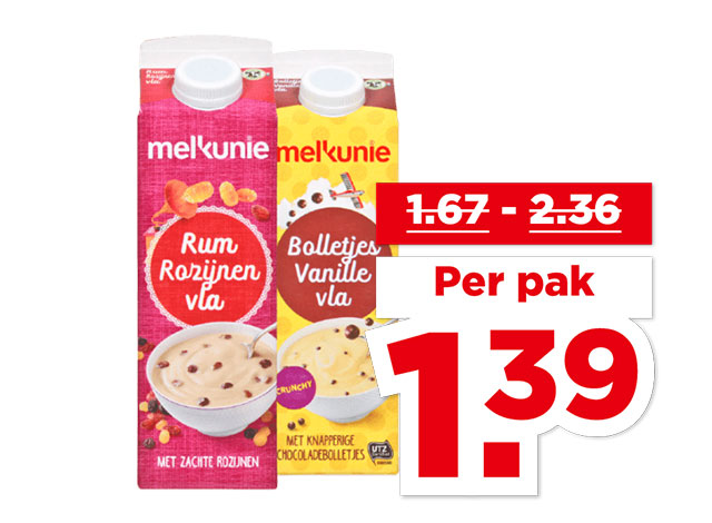 Melkunie Vla | Bekijk aanbieding