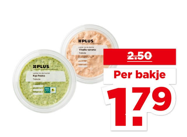 PLUS Borrelsalade | Bekijk aanbieding