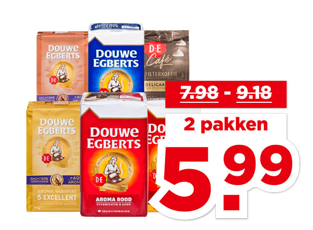 Douwe Egberts Filterkoffie | Bekijk aanbieding