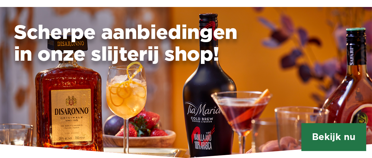 Scherpe aanbiedingen in onze slijterij shop! | Bekijk nu
