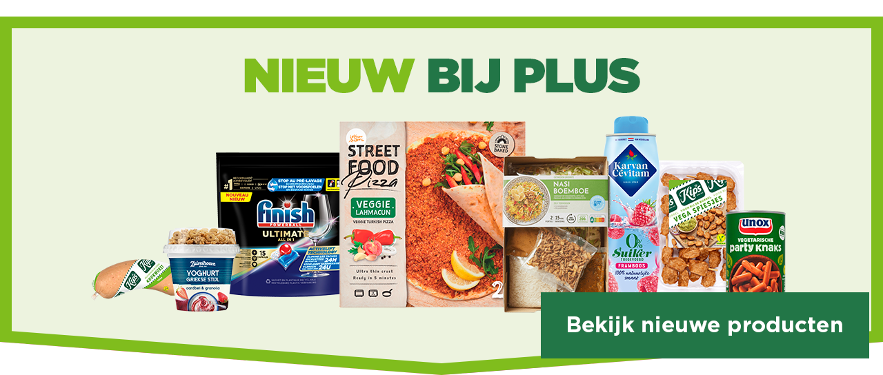 NIEUW BIJ PLUS | Bekijk nieuwe producten