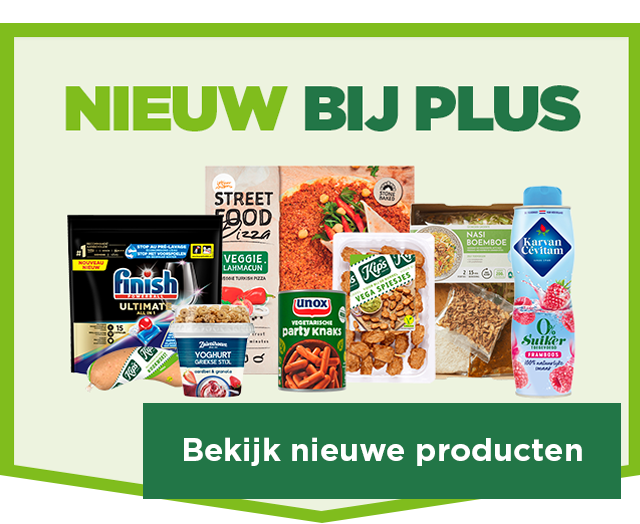NIEUW BIJ PLUS | Bekijk nieuwe producten