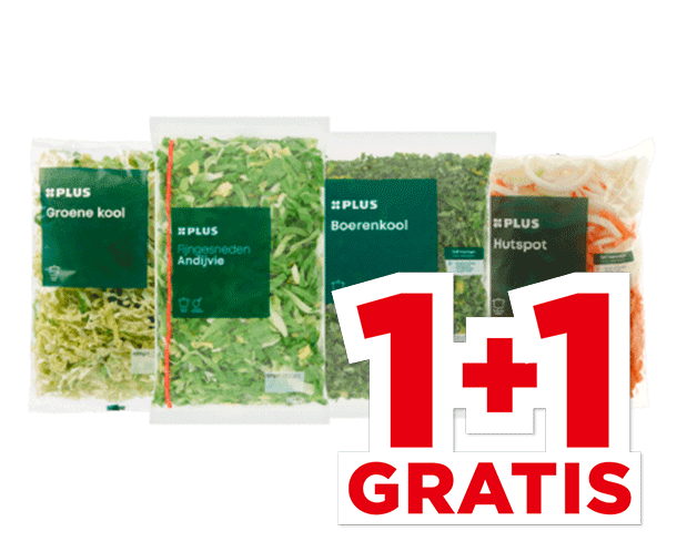 PLUS Stamppotgroente of -aardappelen | Bekijk aanbieding