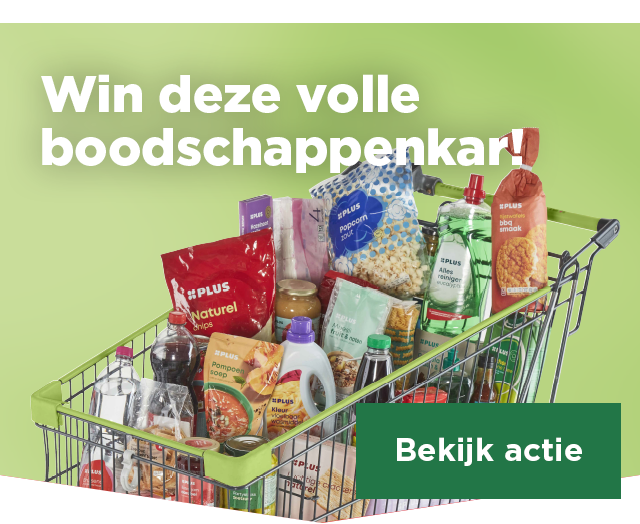Win deze volle boodschappenkar t.w.v. €65,-! | Bekijk actie