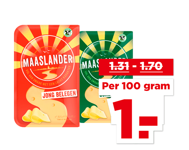 Alle Maaslander Kaas plakken | Bekijk aanbieding