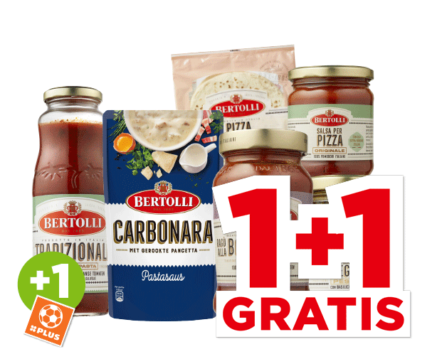 Bertolli Pizza- of pastasaus pizzabodems of pesto | Bekijk aanbieding
