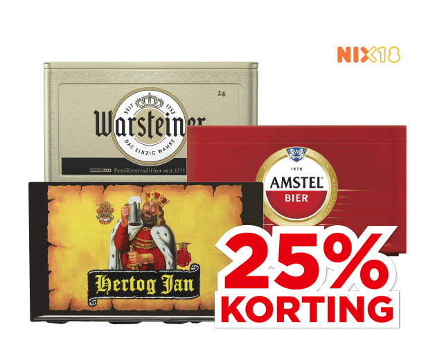 Hertog Jan, Amstel of Warsteiner Pils | Bekijk aanbieding