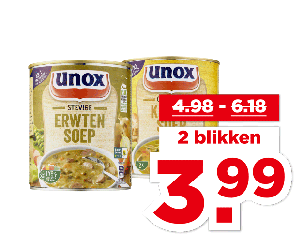 Unox Soep | Bekijk aanbieding