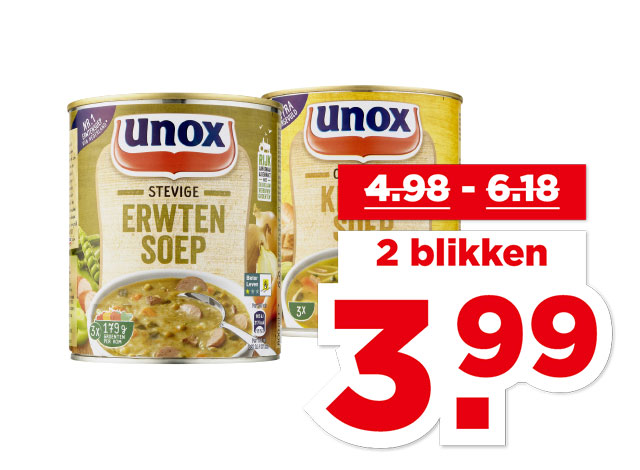 Unox Soep | Bekijk aanbieding