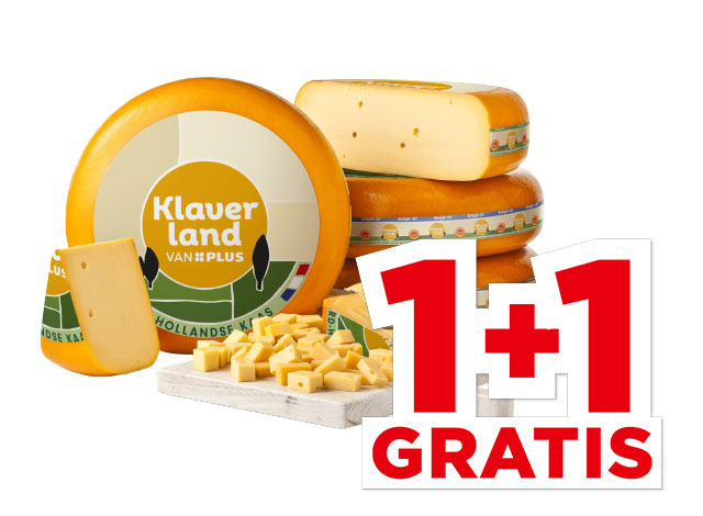 PLUS Klaverland Kaas 48+ stukken | Bekijk aanbieding