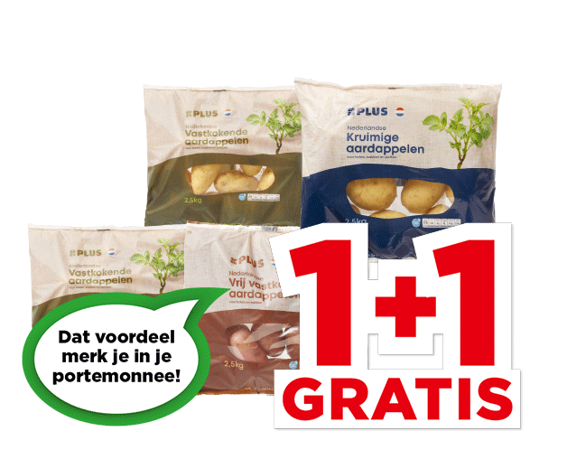 PLUS Nederlandse Aardappelen | Bekijk aanbieding