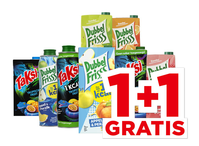 Dubbelfrisss of Taksi of siroop | Bekijk aanbieding