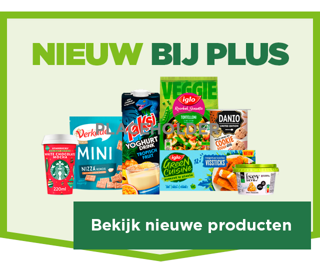 NIEUW BIJ PLUS | Bekijk nieuwe producten