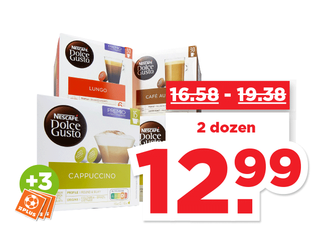 Nescafé Dolce Gusto cappuccino of latte macchiato | Bekijk aanbieding