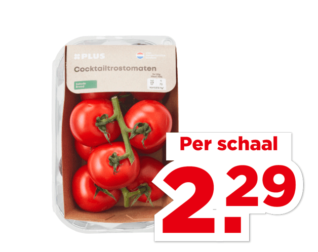 PLUS Nederlandse Cocktailtrostomaten | Bekijk aanbieding