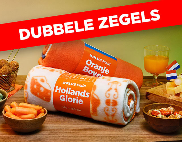 Laatste week sparen voor Oranje Plaids! | Bekijk spaarversnellers