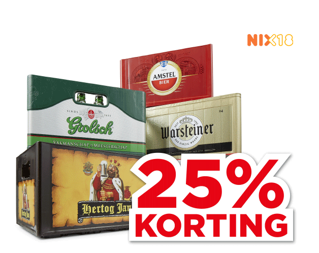 Hertog Jan, Amstel, Bud, Warsteiner of Grolsch Pils | Bekijk aanbieding