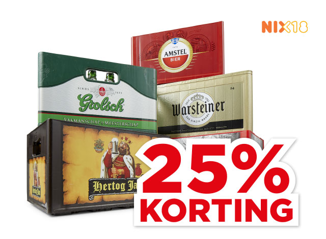 Hertog Jan, Amstel, Bud, Warsteiner of Grolsch Pils | Bekijk aanbieding