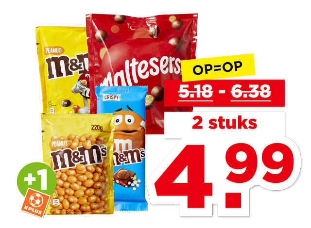 M&M's of Maltesers | Bekijk aanbieding