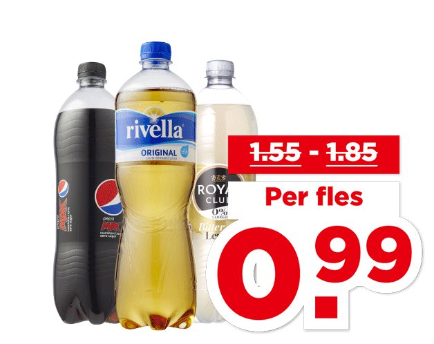 Pepsi, Rivella of Royal Club | Bekijk aanbieding