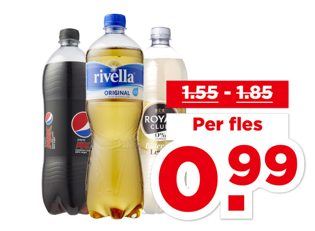 Pepsi, Rivella of Royal Club | Bekijk aanbieding