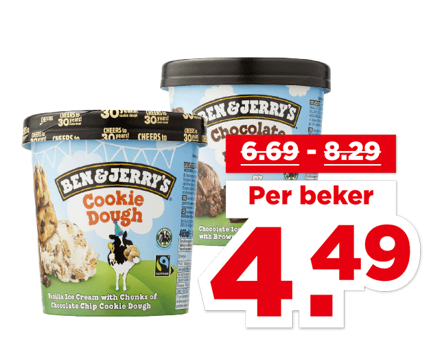 Ben & Jerry’s IJs | Bekijk aanbieding