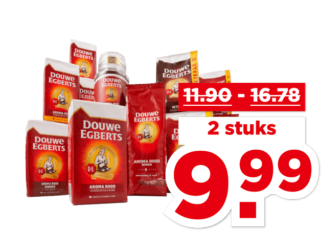 Douwe Egberts koffie | Bekijk aanbieding