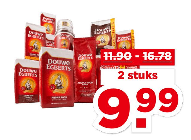 Douwe Egberts koffie | Bekijk aanbieding