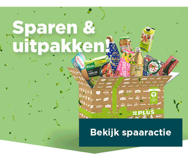 Sparen & uitpakken | Bekijk spaaractie