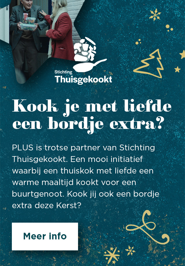 Kook je met liefde een bordje extra? | Meer info