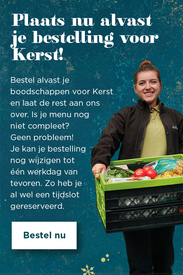 Plaats nu alvast je bestelling voor Kerst! | Bestel nu