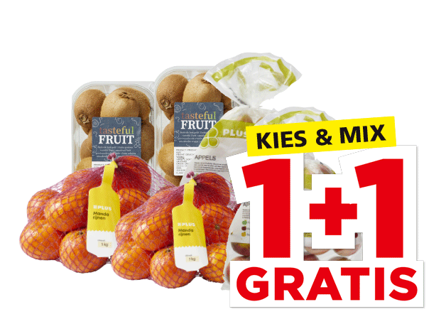 PLUS Kies en mix fruit | Bekijk aanbieding