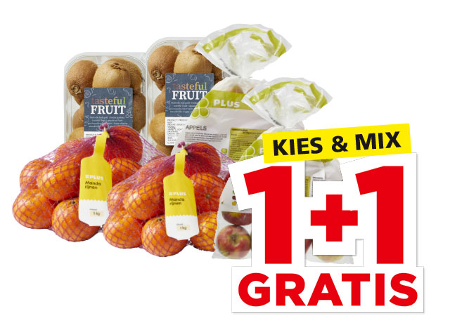 PLUS Kies en mix fruit | Bekijk aanbieding