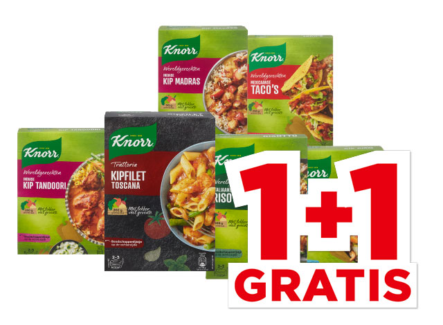 Knorr Wereldgerechten of trattoria | Bekijk aanbieding
