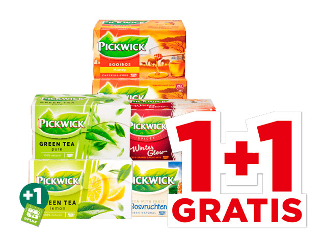 Pickwick Lekker fris of 1-kops thee | Bekijk aanbieding