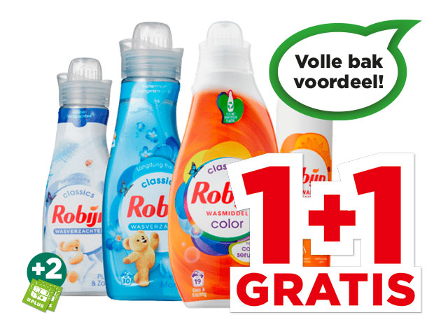 Robijn Wasmiddel wasverzachter, dry wash of geurstokjes | Bekijk aanbieding