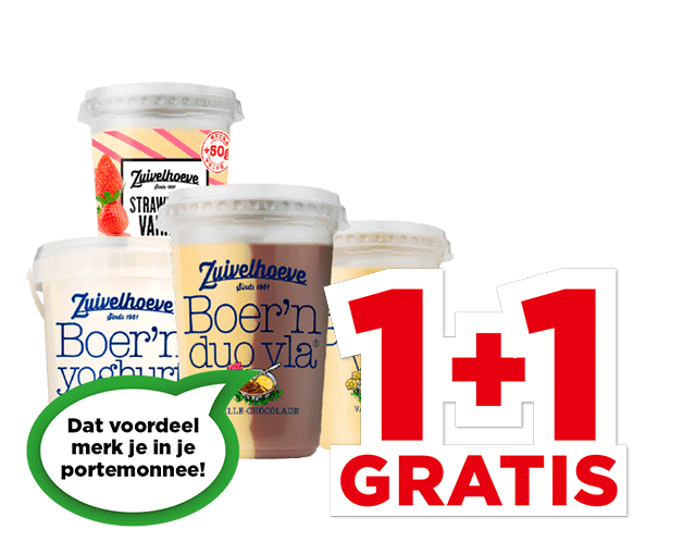 Zuivelhoeve Yoghurt of vla | Bekijk aanbieding