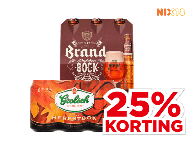 Grolsch, Hertog Jan of Brand Herfst- of winterbier | Bekijk aanbieding