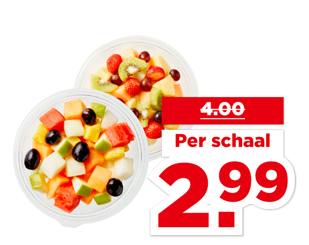 PLUS Vers gesneden fruit of fruitpunch | Bekijk aanbieding
