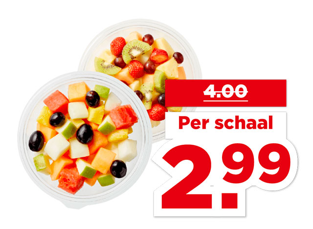 PLUS Vers gesneden fruit of fruitpunch | Bekijk aanbieding