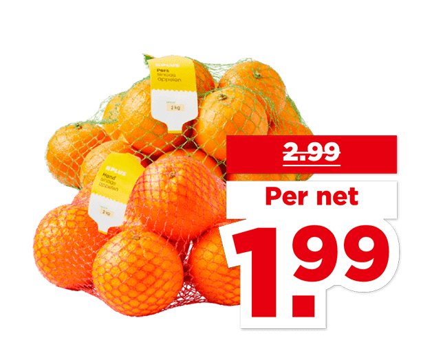 PLUS Hand- of perssinaasappelen | Bekijk aanbieding