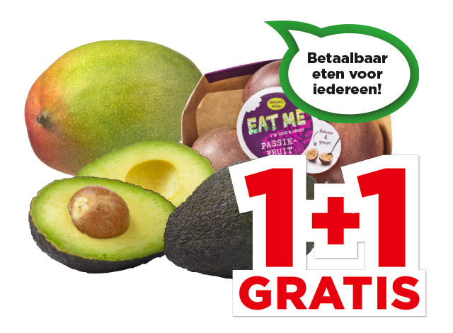 PLUS Mango of avocado of Eat Me Passievrucht | Bekijk aanbieding