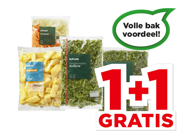 PLUS stamppotgroente of aardappelen | Bekijk aanbieding