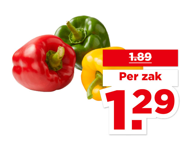 PLUS Paprikamix | Bekijk aanbieding