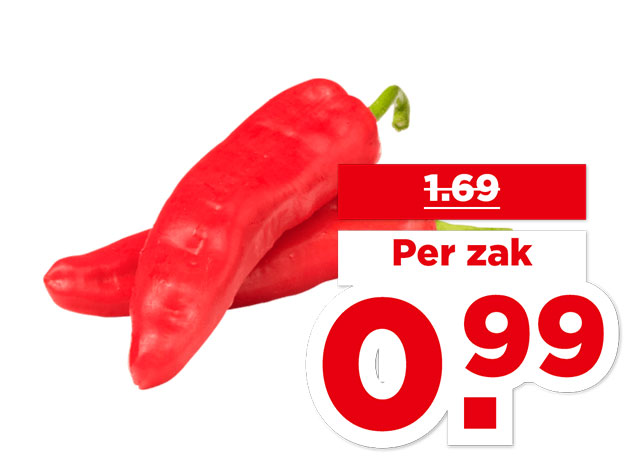 PLUS Zoete puntpaprika’s | Bekijk aanbieding