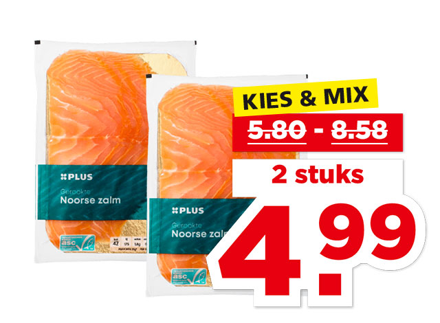 PLUS Kies & Mix Vis | Bekijk aanbieding