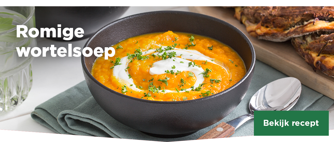 Romige wortelsoep | Bekijk recept
