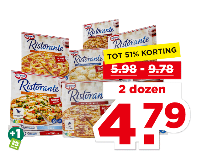 Dr. Oetker pizza | Bekijk aanbieding