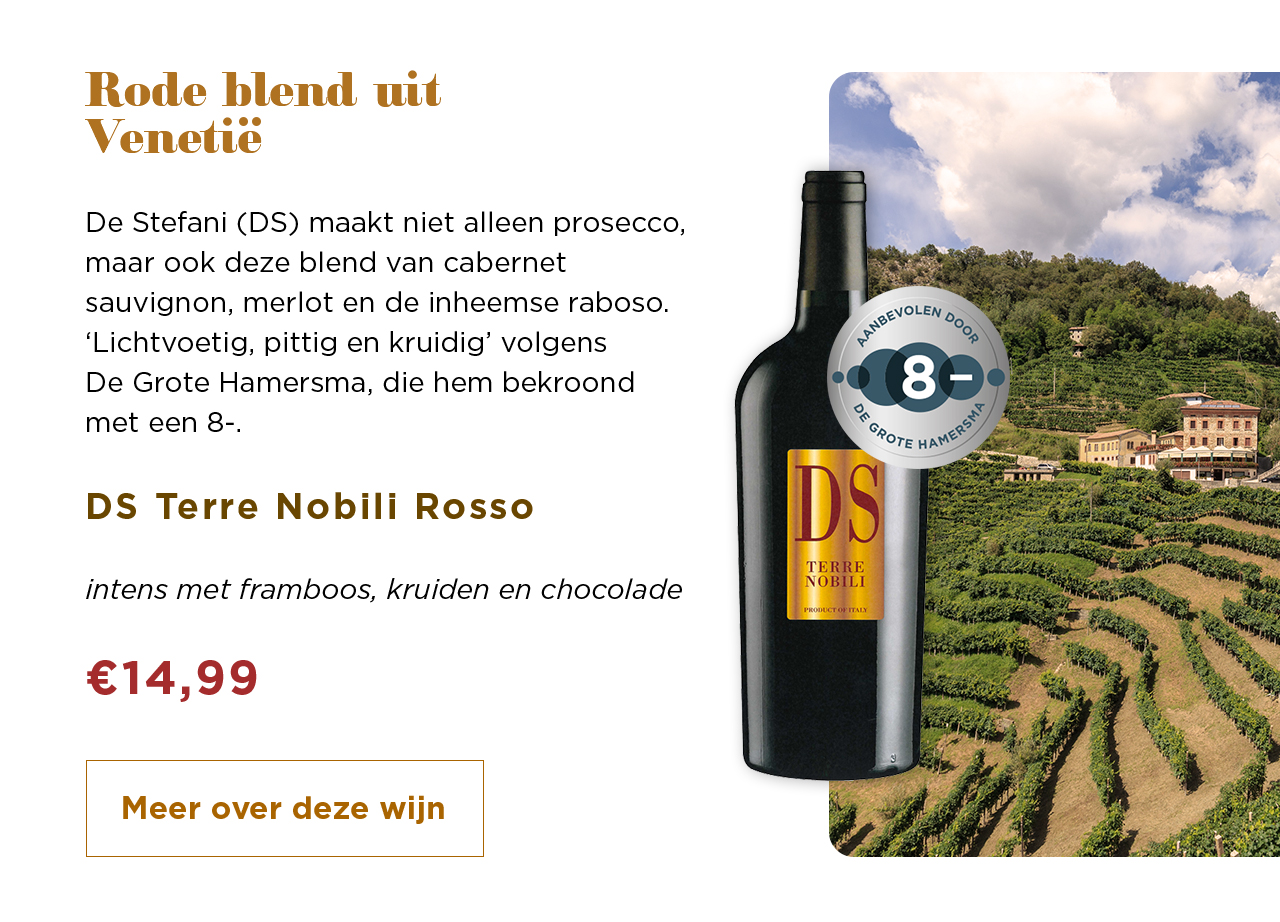 Rode blend uit Venetië | DS Terre Nobili Rosso voor € 14,99 | Meer over deze wijn