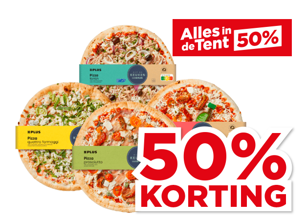 Alle Uit de keuken van PLUS Verse pizza’s | Bekijk aanbieding
